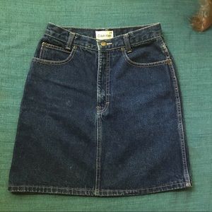 ✨SOLD✨ CK Denim Skirt